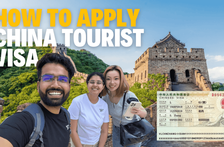 How to apply china turist visa